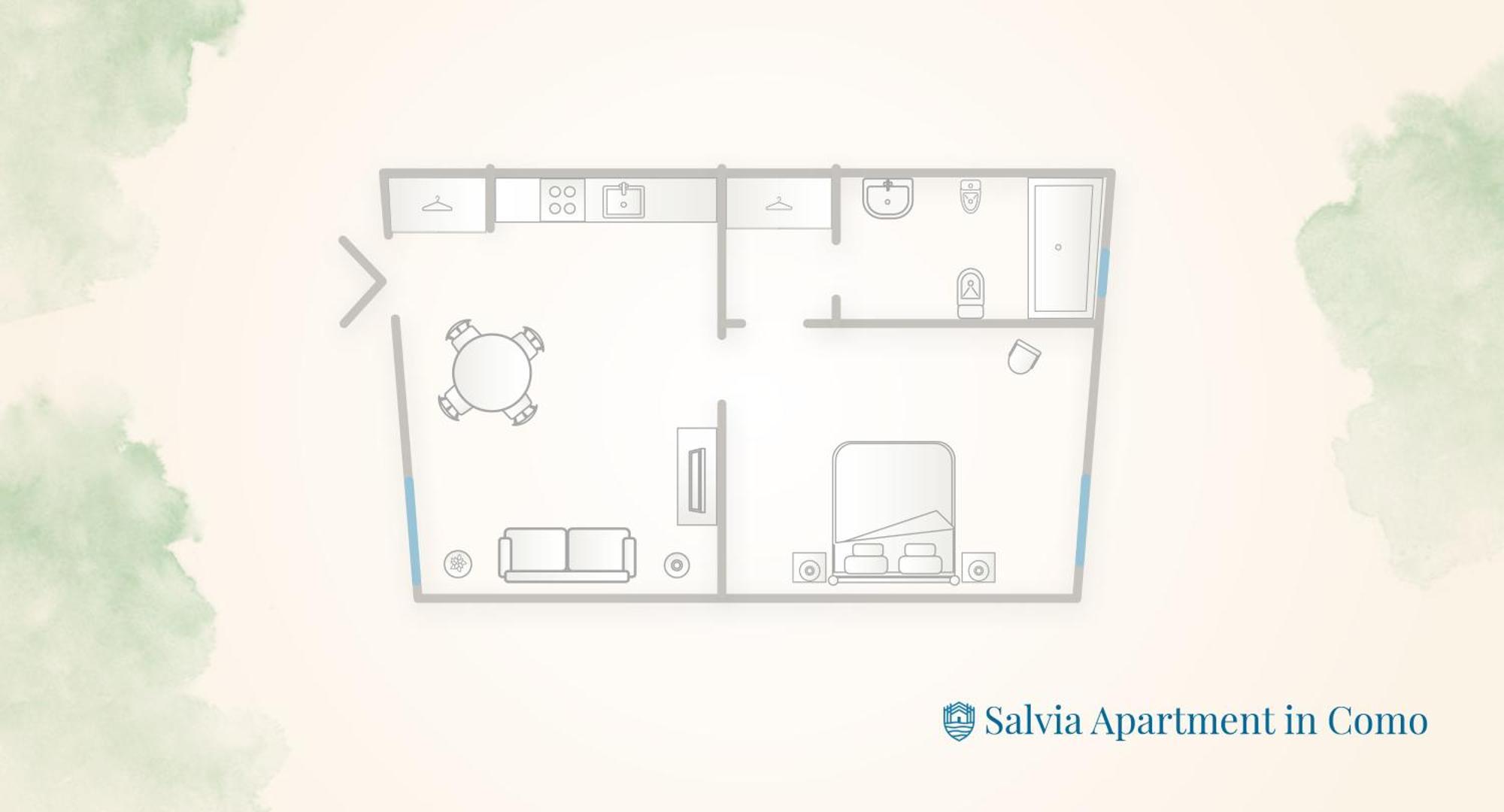 Ginepro & Salvia Apartments In Como By Rent All Como Kültér fotó